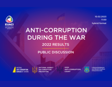 Керівництво ВАКС взяло участь у публічній дискусії «Антикорупція під час війни. Підсумки 2022 року»