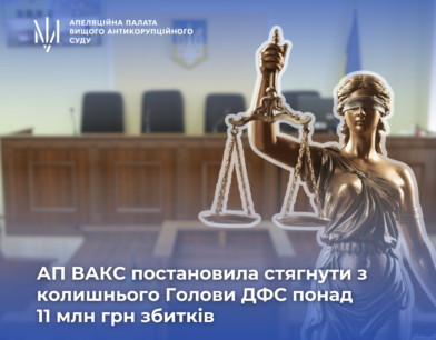 АП ВАКС постановила стягнути з колишнього Голови ДФС понад 11 млн грн збитків